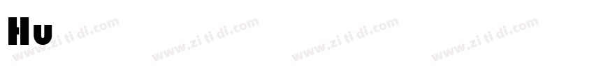 Hu BlippoBlkBT字体转换